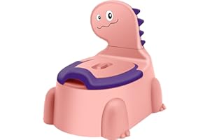 GLENMORE Orinal de inodoro silla de entrenamiento para bebés, niños y niñas, asiento de dinosaurio portátil para niños de 1 a 6 años de edad, niños pequeños, mini inodoros para niños pequeños