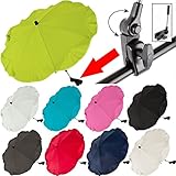 SONNENSCHIRM / SCHIRM (UV-SCHUTZ 50+) für Kinderwagen / Buggy