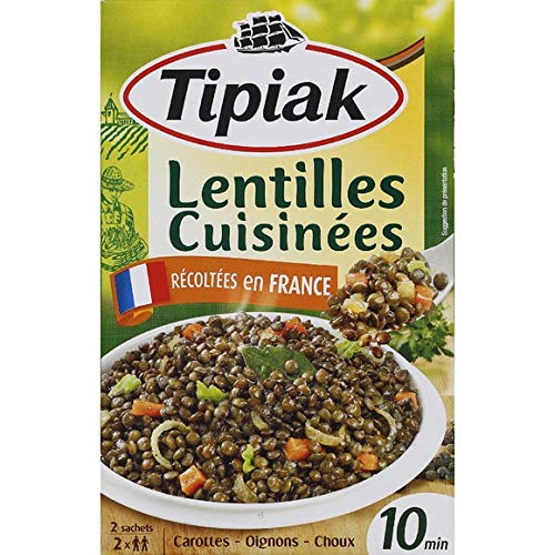 Epicerie salée Cocinado Verde Tipiaklentilles Aux Petits Légumesle 240Glivraison Paquete Desde La Libertad De Comandos En Franceprix Por Unidad