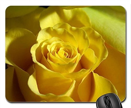Preisvergleich Produktbild YELLOW ROSE Mouse Pad, Mousepad (Flowers Mouse Pad)