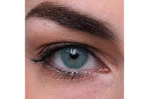 MOOD LENTILLES Lentilles de couleur Vert | Vert Opaline | Lentilles de couleur naturelle | Lentilles colorées sans correction | MOOD-LENTILLES (marque française)