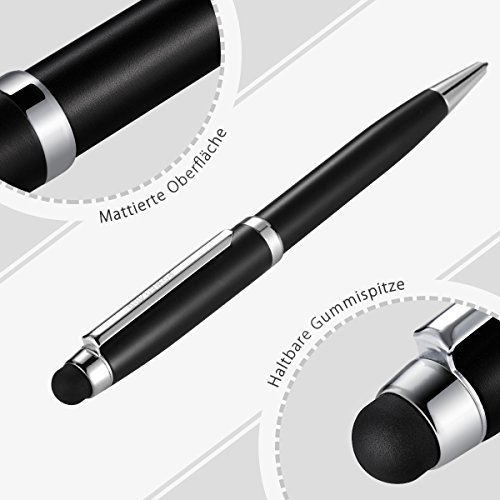 Poweradd Eingabestift Touchscreen Stylus mit Kugelschreiber für Smartphone und Tablet - 4