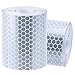 Rovtop Reflektorband Klebeband für Sicherheit Warnklebeband Sicherheit Markierung Band 2 Rolle 5cm x 300cm Silberweiß