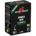 Mount Hagen Bio FT Naturland Instant Kaffee Sticks, 25x2g, entkoffeiniert