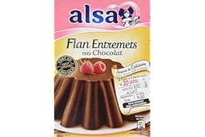 Préparation flan entremets Alsa très chocolat - 232 g