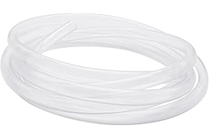 Aleker Clear Silicone Tube, 3M Flexible Plastic Tubing, Reusable 12mm (ID) x 15mm (OD) Water Pipe Air Hose for Transfer Water Oil Air