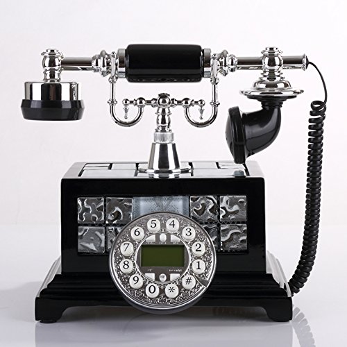 spécification YAYA Téléphone antique à la européene dans le salon/Ménage rétro mode fixe téléphones-B