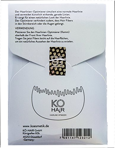 KÖ-HAIR Haarlinien Optimierer für KÖ-HAIR FIBERS Haarverdichter, Schütthaar, Streuhaar für lichtes Haar und Teilglatze - 3