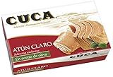 Peso neto escurrido: 82 g Cuca Atún Claro en Aceite de Oliva - 112 g