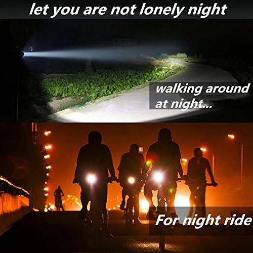 Asking Superhelle Taschenlampe LED, Zoomable fokussierbare, Inklusive 3 AAA Batterie, Wasserdicht, Leistungsstarke, Ideal für Camping - 7