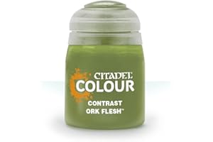 Games Workshop Citadel Pot de Peinture - Carne de orco en contraste (18 ml)