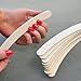 10 LARGE EMERY BOARD BANANA SHAPED NAIL FILES MANICURE BEAUTY