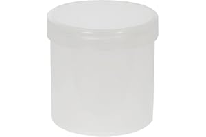 BÜTIC GMBH 250 ml pots à pommade ou boîtes avec couvercle à visser en Boîtes Boîtes de crème