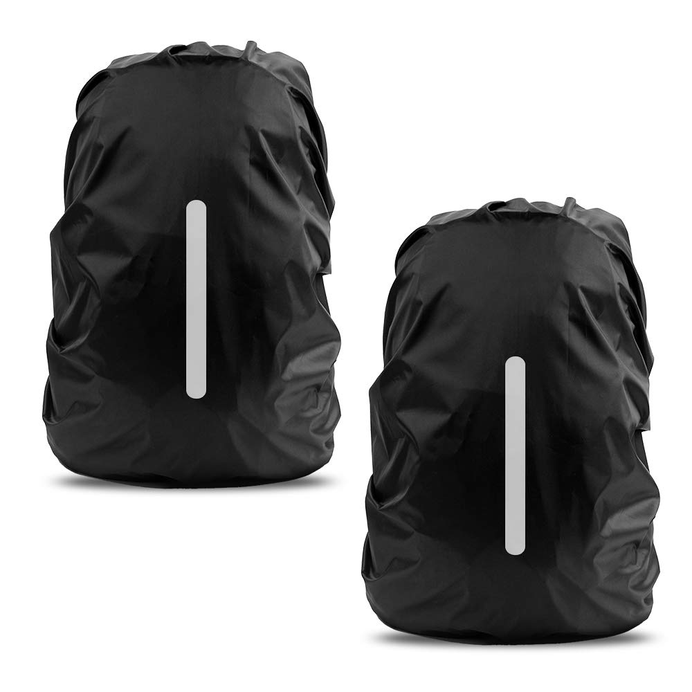 LAMA Parapioggia per Zaino, 2 Pacchi Impermeabile Outdoor Zaino Parapioggia Reflective Copri Zaino per Pioggia/Anti…