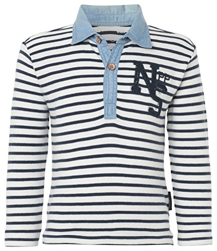 Noppies Baby Boys Duffle Polo Shirt -  Off-White - 6 Years