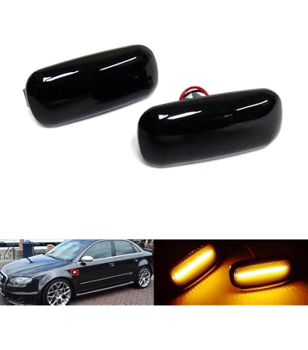 OZ-LAMPE LED DYNAMIQUE Clignotants Indicateur Pour Audi A3 S3 8P A4 S4 RS4 B6... EUR 63,45