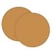 Produktbild 2 STÜCKE Wiederverwendbare Runde Antihaft BBQ Grill Matte Pad Blatt Backform Fry Liner für Holzkohle Grills Elektrische Öfen Mikrowelle Öfen Gold