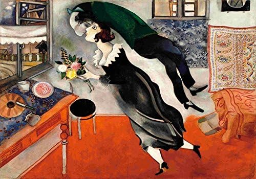 Chagall Art. 17 Poster cm 50x70 (19,7x27,6 inch) Poster Fine Art on Paper Matte Photo papiarte