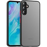 Spia Samsung Galaxy A34 Kılıf Siyah Ossa Kapak Orijinal Esnek Dayanıklı Darbe Karşıtı Koruyucu Yeni Nesil Tasarım (Samsung Ga