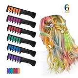 APLICACIONES DE HASTA 80 AÑOS: dependiendo de lo vibrante que quiera que sea el color, nuestro peine temporal para el cabello se puede usar hasta 80 veces.