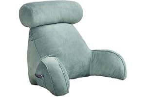 FRILLA Lesekissen für Bett und Sofa, Weich und Komfortabel für Optimale Rückenunterstützung, Rückenkissen Ideal als Rückenstütze zum Lesen, Arbeiten, und Spielen auf dem Bett, Sofa, oder Couch - HUGIREST