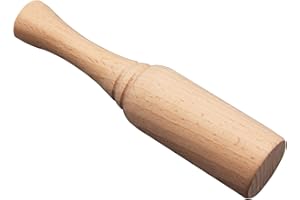 LIUDUO Beech Wood Carving Mallet Leather Craft Working Hammer Wood Carvers Mallet-Ideal for Woodwork Carpentry