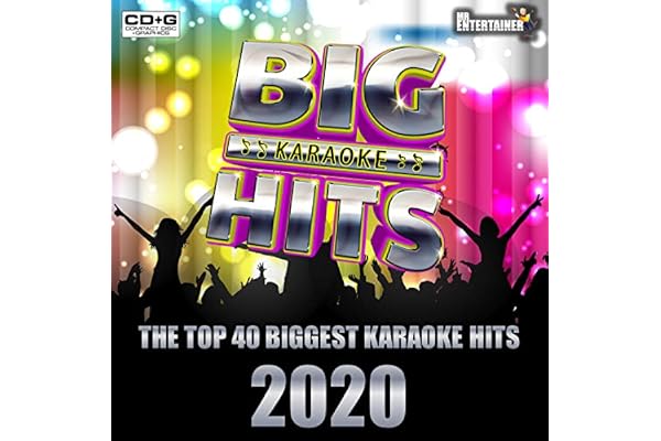 Lot de disques CDG de karaoké 2020. Les 40 meilleures chansons pop de 2020. Mr Entertainer Big Hits