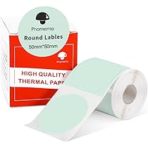 Etichette Termiche Per Stampanti Phomemo | 3 Rotoli 40x30 Mm | 230 Etichette/rotolo | Multiuso - Foto 4