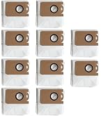 5 Sacchetti Ricambio Per Aspirapolvere Robot – 2L, Ipoallergenici, Compatibili Con Conga 11090, Haier H11/H11 Max, Viomi Alpha 3 Pro - 2