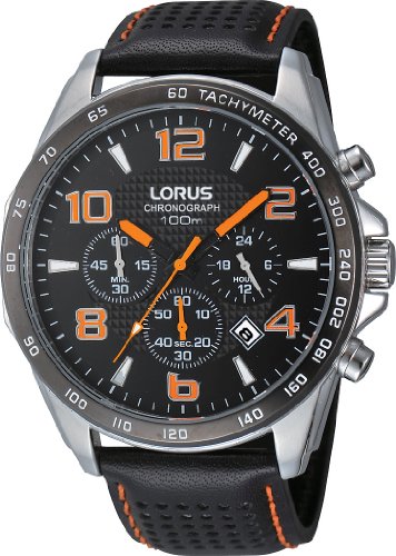 Lorus Herren-Armbanduhr Sport Analog Quarz Leder RT357CX9 Lorus Herren-Armbanduhr Sport Analog Quarz Leder RT357CX9