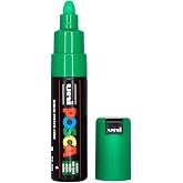 Uni-Ball POSCA Paint Marker, PC-7M Broad Bullet, Green
