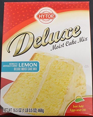 Hytop Deluxe Moist Lemon Cake Mix 468g
