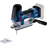 Bosch Professional 18 V System ak&uuml;l&uuml; dekupaj testere GST 18 V-155 SC (&ccedil;ubuk şeklinde, pil ve şarj cihazı teslimat kapsamına d