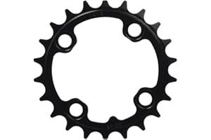 Truvativ Plato MTB 22T 4 Bolt 64MM BCD Aluminio Duro Negro