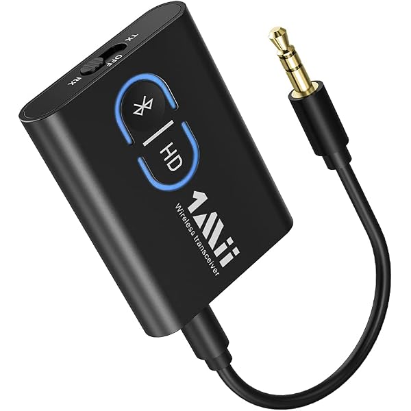 TRASMETTITORE AUDIO BLUETOOTH JACK 3.5 MM. STEREO CUFFIE : Amazon.it:  Elettronica