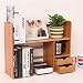 Produktbild GAOYU LIUYU Bücherregale aus massivem Holz Tischgestelle aus Bambus Easy Racks