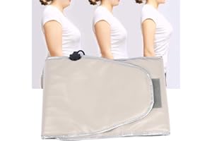 PONGNAS 360 Degree Electric Far Infrared Heating Slimming Detox Waist Belt Waist Trimmer Belt, Fat Burning Belt Sauna Effect Premium Exercise Waist Belt for Men and Women Beauty Fitness Device