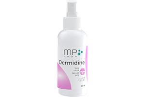 MP Labo Dermidine - Spray pour l'Hygiène Cutanée pour Chien et Chat à Base de Calendula et de Centella Asiatica pour un Effet Calmant, Emollient et Hydratant (60 ml)