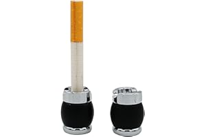 raupir Set 2x Gluttöter für Aschenbecher schwarz Metall Glutkiller Glutlöscher