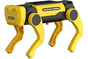 ERYUE Assemblaggio cane robotico,Auto-Installazione Gadget fai-da-te tecnologici Robot intelligente Cane Robot Giocattoli per bestiame Giocattolo educativo ad energia solare Assemblaggio Robot per can