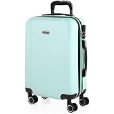 Cabin Suitcase 55x40x20 - Hard Cabin Travel Suitcases Trolley With 4 R