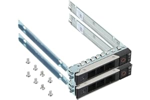 BOWONG Lot of 2, 2.5" SAS SATA Hard Drive Tray Caddy for DELL GEN 14 POWEREDGE SERVER R640 R740 R740xd R940 SFF DXD9H