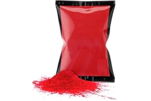 STORE INDYA Natural Holi Gulal Colors Powder Individual Color Powder Packets - 5 Pounds - Perfect for Small Events, Birthday Parties Holi Festivals Summer Camp Color Toss Color Wars Fun Run-RED