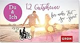 geschenkidee gutscheincode  Gutscheinbuch Du & Ich - 12 Gutscheine für mehr Zeit zu zweit