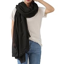 Scialli e sciarpe monocolore da donna | Foulard estivi ed invernali