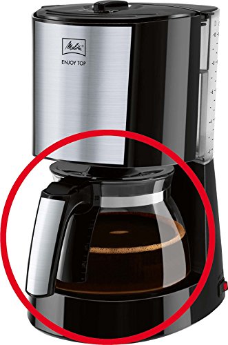 Melitta Enjoy Top Glas kanne, schwarz Melitta Enjoy Top Glas kanne, schwarz