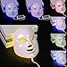 Photon LED Facial Mask Skin Rejuvenation Beauty Therapy 3 Colors Light with UK Plug 110V-220V