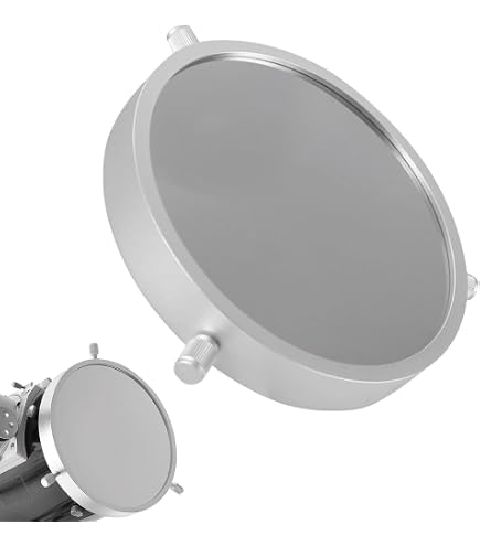 Film Filtre Solaire Télescope 104-130 Mm – Filtre Objectif Épais PET/Aluminium Pour Observation Et Astrophotographie Du Soleil