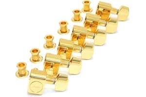 Fender American Standard Stämskruvar Guld 6 Inline Gitarrdelar