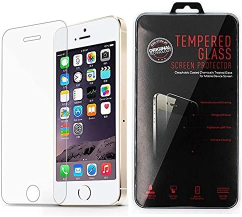Net Solutions® Heavy Duty Clear Tempered Glass Protection for Apple iPhone